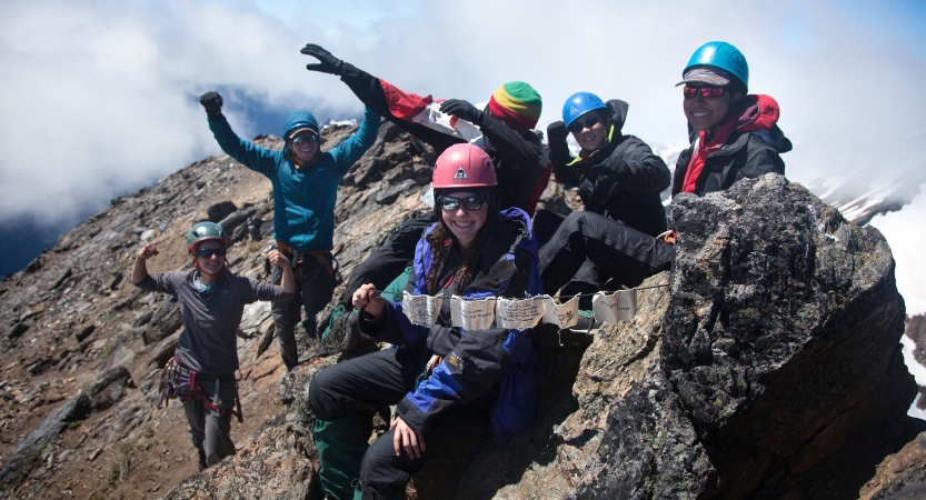 mountaineering adventure for teens